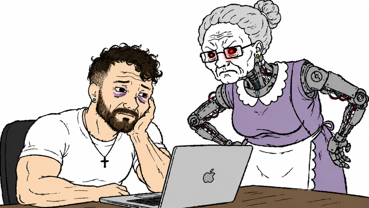 For about 20 minutes, I was furious at an old lady
